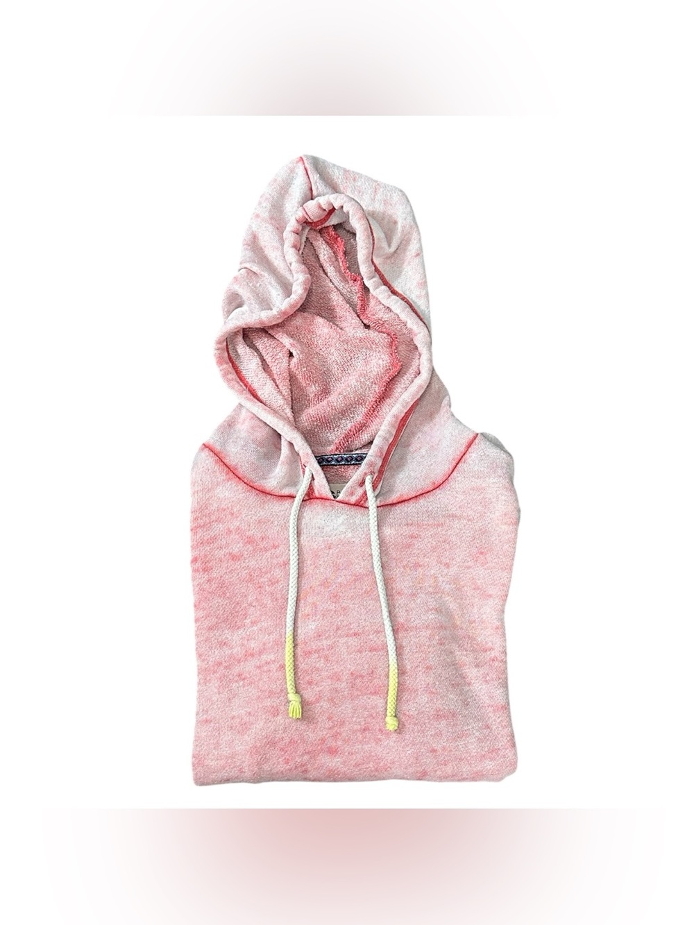 Billabong Womens M Pink Burnout Pullover Long Sleeve Surf Beach Casual